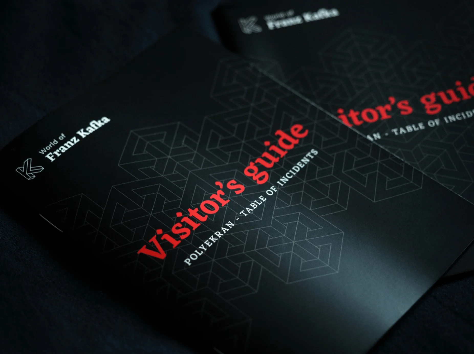 World of Franz Kafka — Branding for museum of famous Czech author